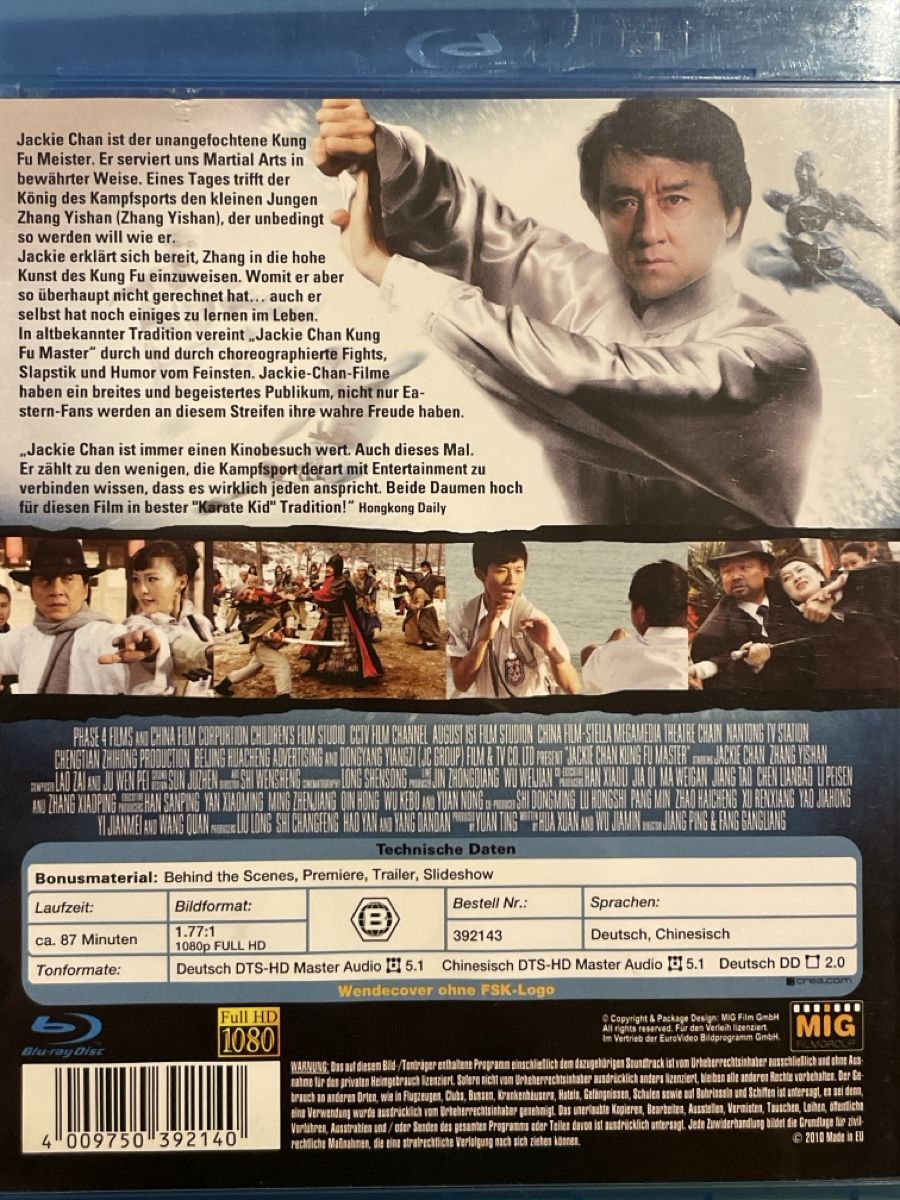 Tutti i DVDs: Kung Fu Master (2009) – Nuovo (secondo la descrizione) da Waldenburg venduto da Gonzo8 1
