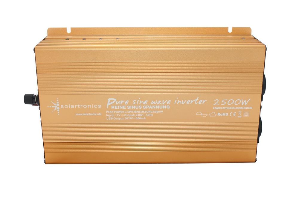 Spannungswandler 12V 4000/8000 Watt Power USB 2.1A reiner SINUS Gold  Edition