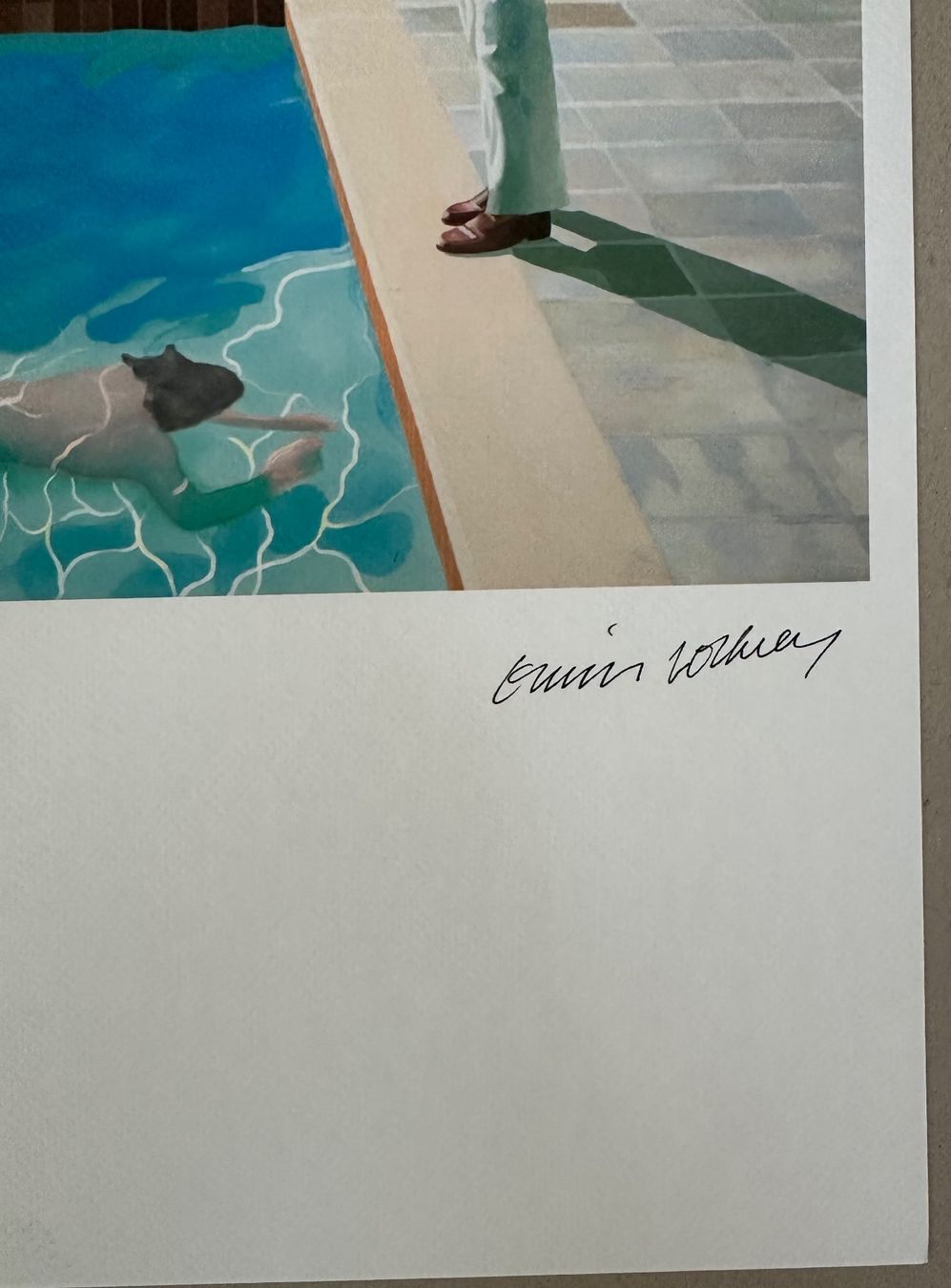 Foto & Immagini: David Hockney: Pool with two figures 30/200 – Nuovo (secondo la descrizione) da Meilen venduto da Smgdesign 2