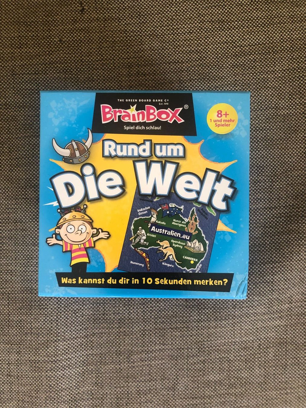 Spiele: Brain Box - Rund um die Welt – Gebraucht aus Aarau von arra7