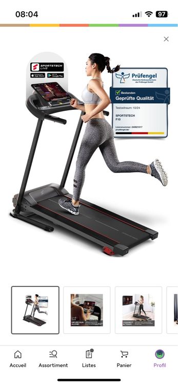 Sportstech F26 - Cintas de correr