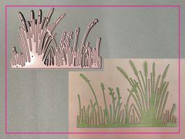 Gras / Schilf / Grünzeug ;-)  - Stanzschablonen