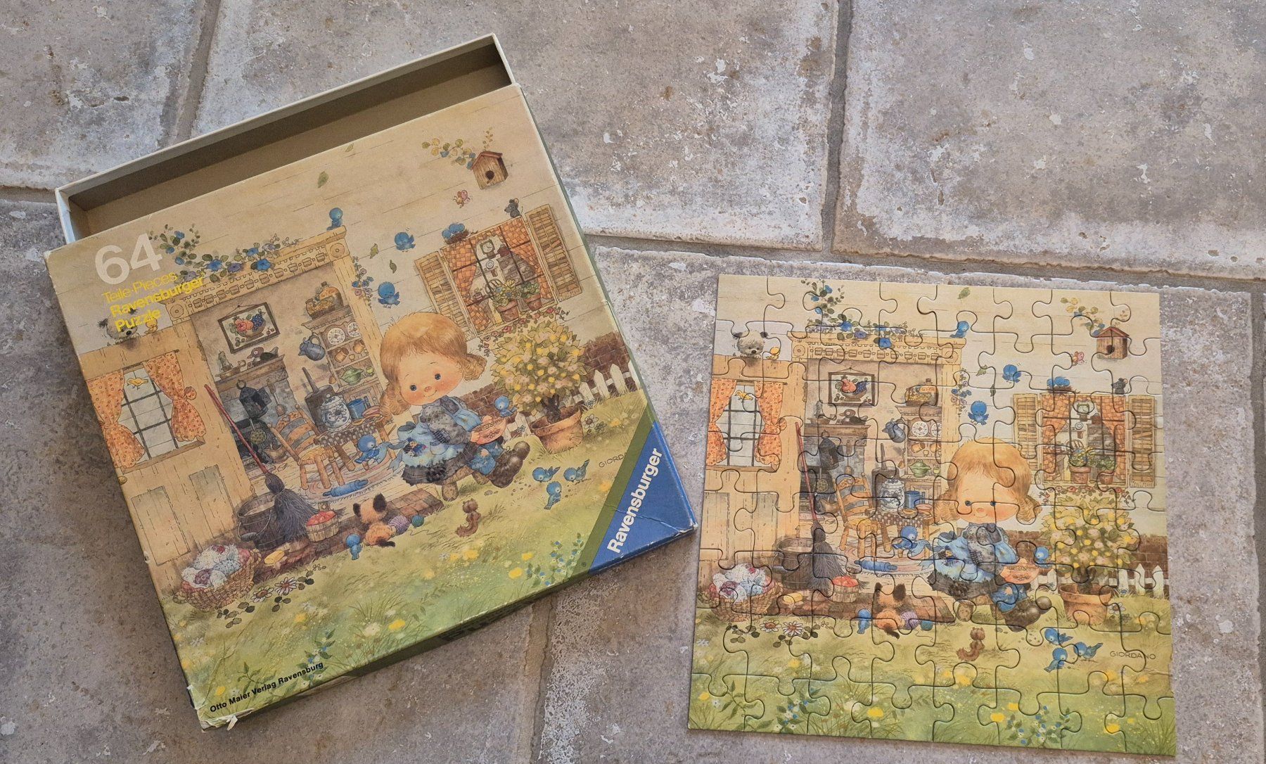 Ravensburger Puzzles: Ravensburger Puzzle Aschenputtel 64 Teile – Gebraucht aus Steinmaur von Poleni