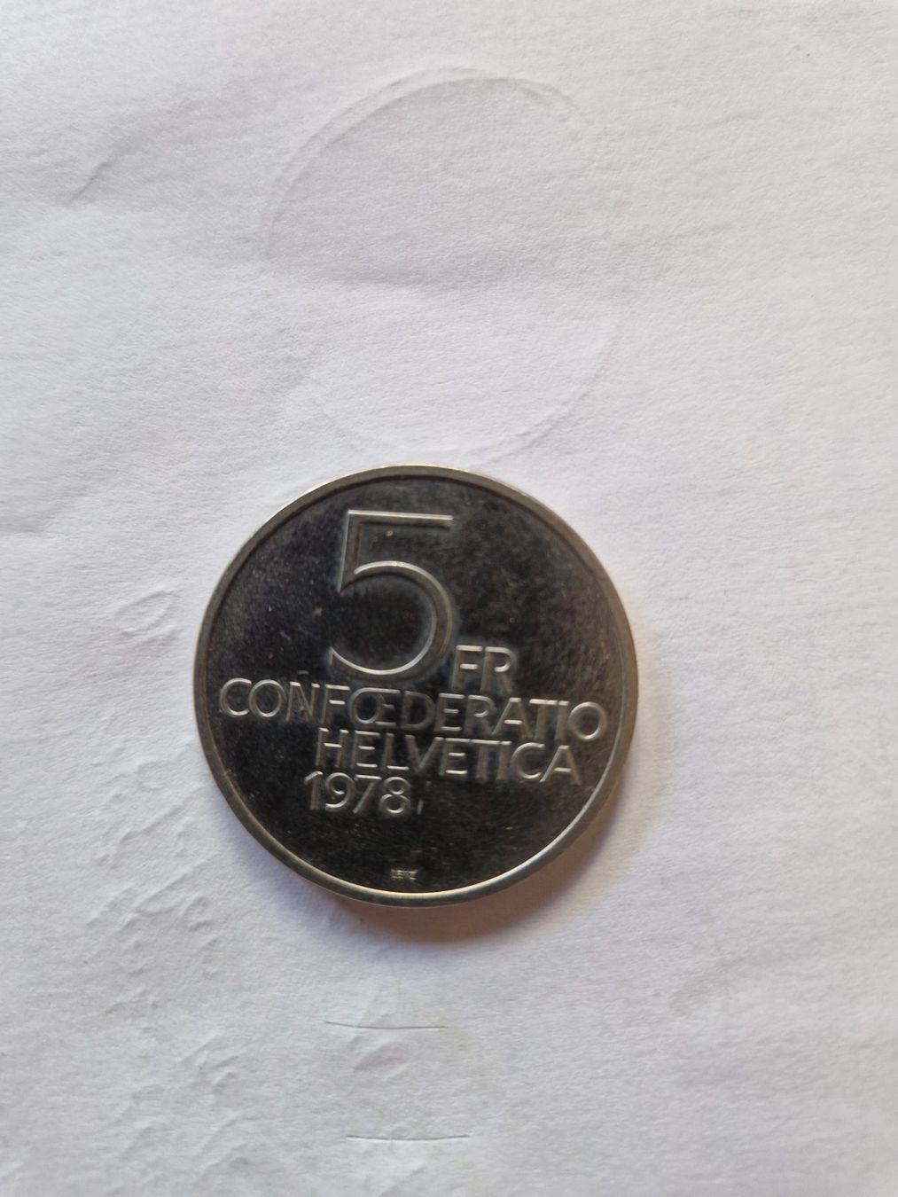 Tutti le monete: 5fr. Münze – Usato da Wetzikon ZH venduto da Hella73 1