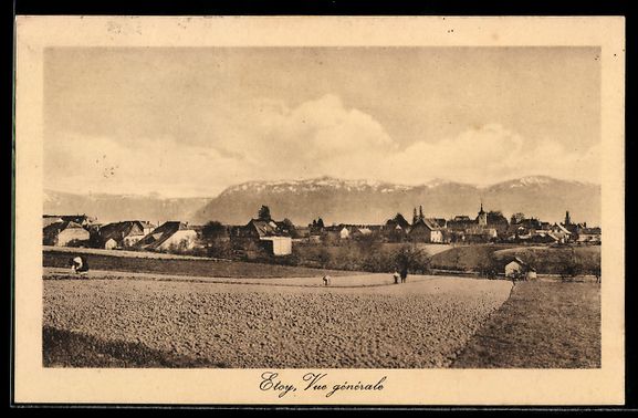 Cartes postales: AK Etoy, Vue générale – D'occasion à Berlin par bartko-reher