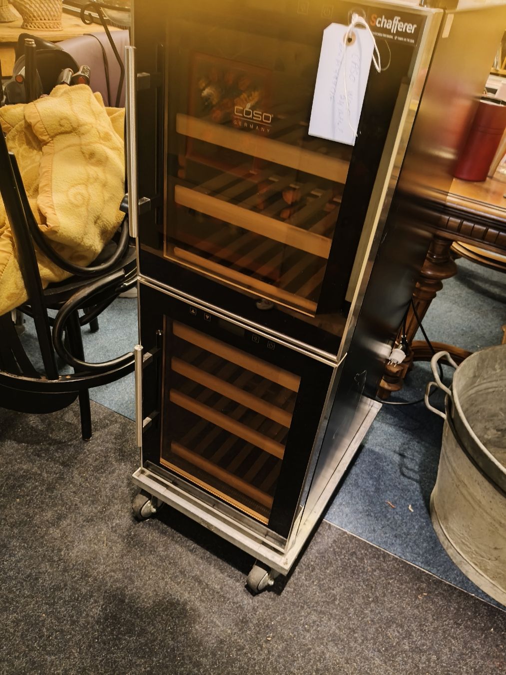 Wein: Weinkühlschrank 24 Flaschen – Gebraucht aus Zwingen von inf_2blh