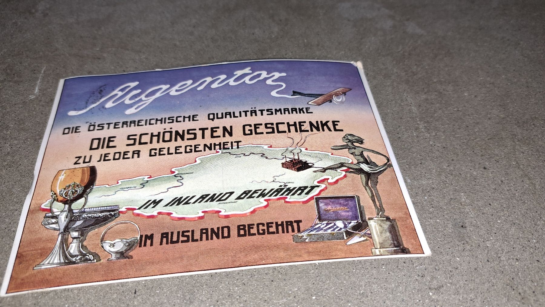 Cartoline postali: Argentor Postkarte, Österreich Ansichtskarte – Usato da Kölliken venduto da Upcycling-by-Mc-TAM