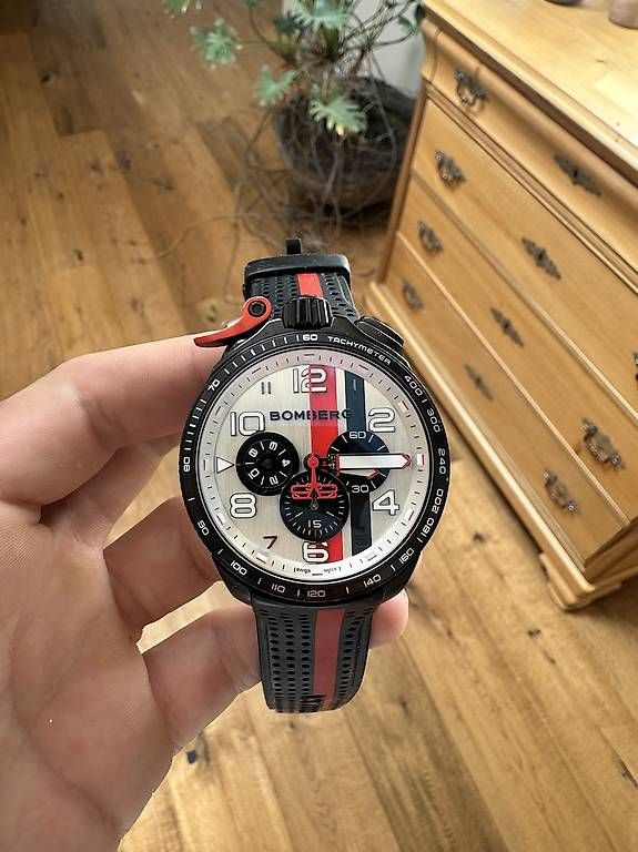 Bomberg Orologi: Bomberg Bolt-68 Racing Chronograph Uhr – Usato da Mühlrüti venduto da Chalberchue 3