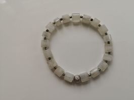 🤩MONDSTEIN ARMBAND MIT SILBER NEU