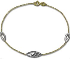 Armband ca. 18,5cm, 333 Gelbgold - 8 K