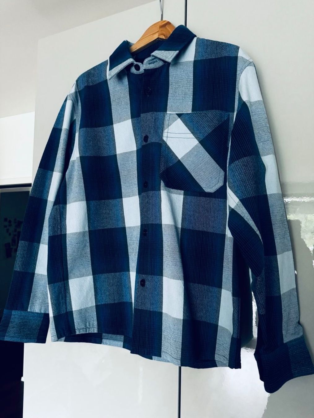 Apc Camicie: A.P.C. Basile Overshirt Blau kariert M – Nuovo (secondo la descrizione) da Schwende venduto da debisch 1