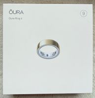 Oura Ring 4 Gold, Grösse 9, Smart Ring