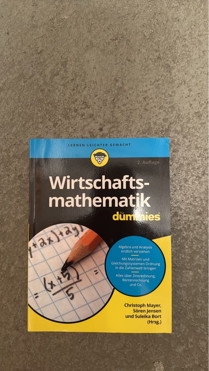 Libri: Business Mathematics for Dummies, Second Edition – Usato da Bern venduto da Laufsport3000