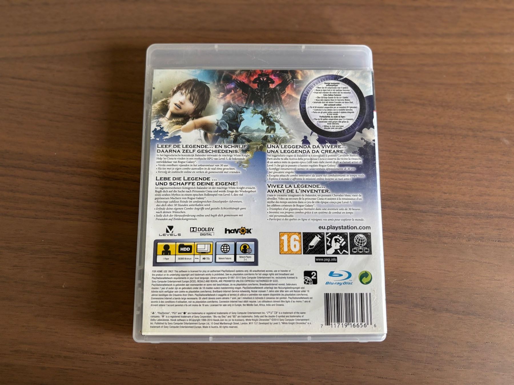 Sony Spiele: White Knight Chronicles [PS3] – Gebraucht aus Killwangen von Ryusens 1