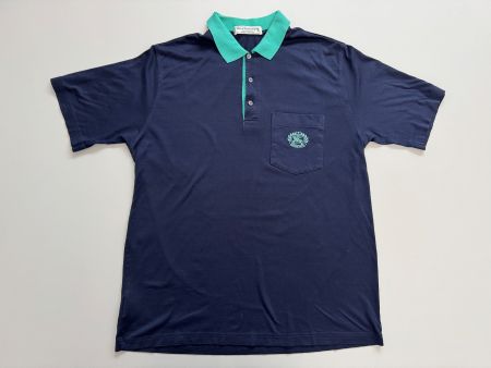 Vintage 1990 Burberry Polo made in England MEN Sz L