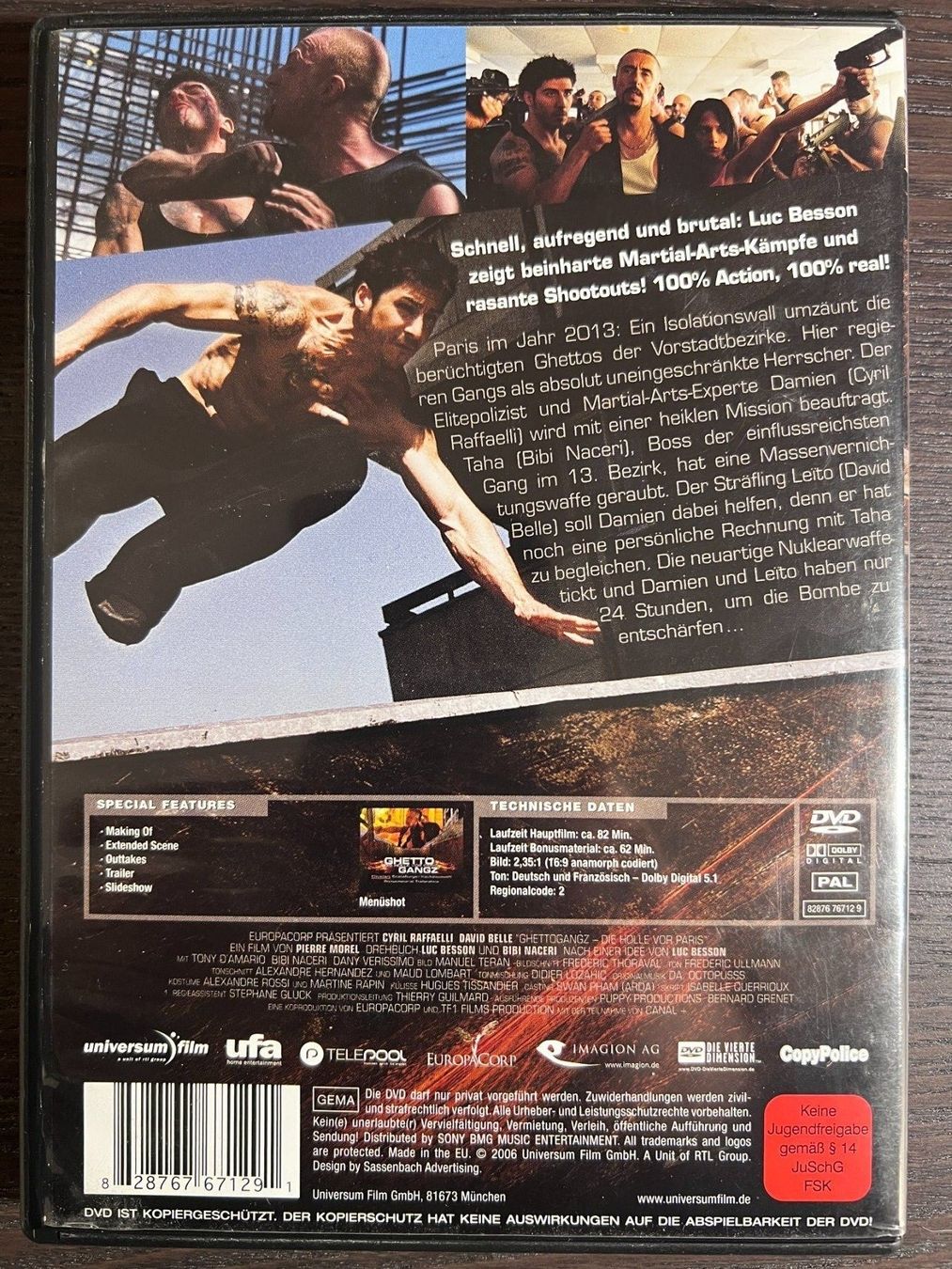 Tutti i DVDs: Ghetto Gangz – Usato da Zürich venduto da FilmFreunde 1