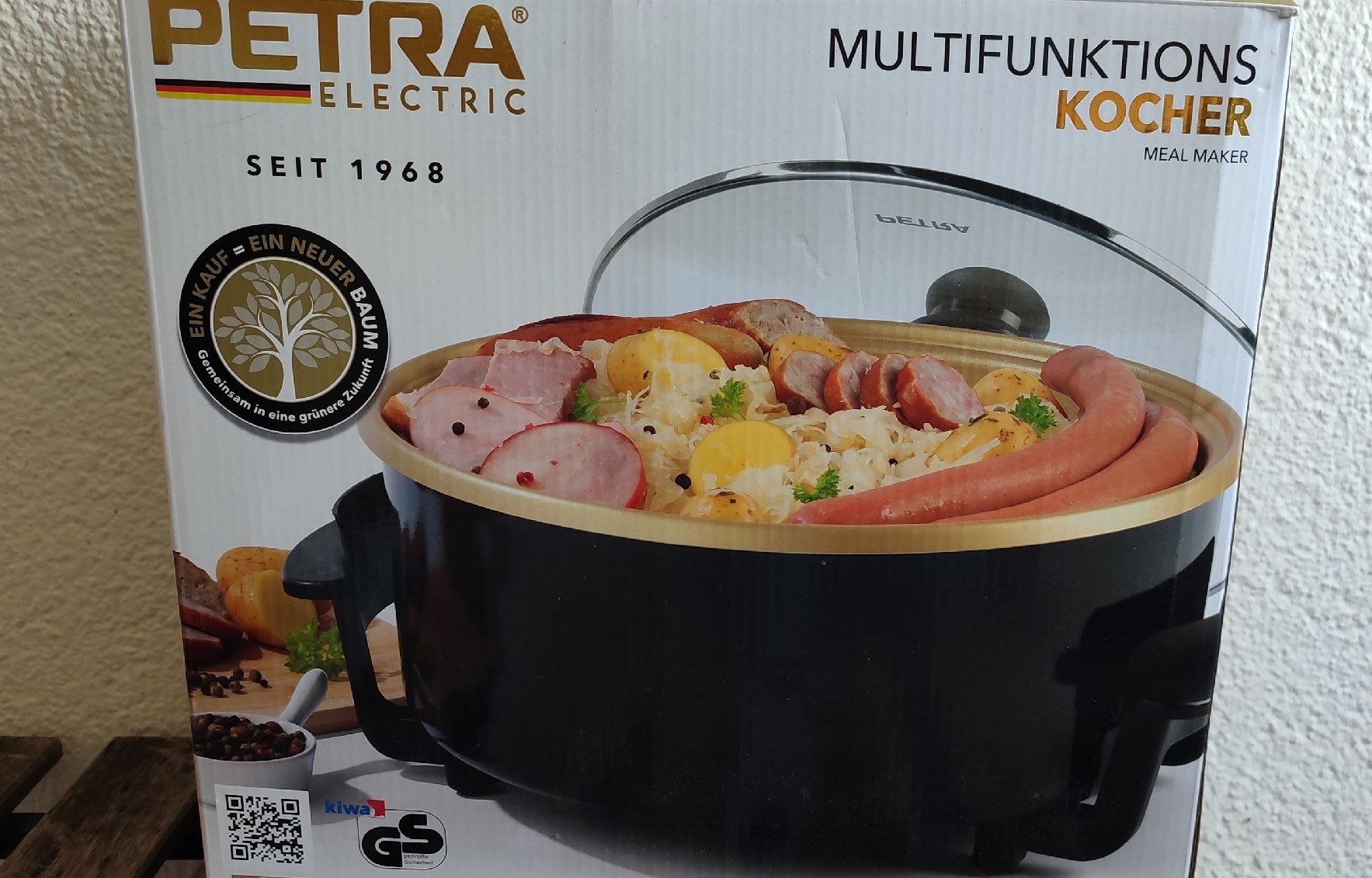 Pentole: PETRA Elektro-Bräter / Multikocher mit Glasdeckel  – Nuovo (secondo la descrizione) da Zürich venduto da tin_j8w8 2