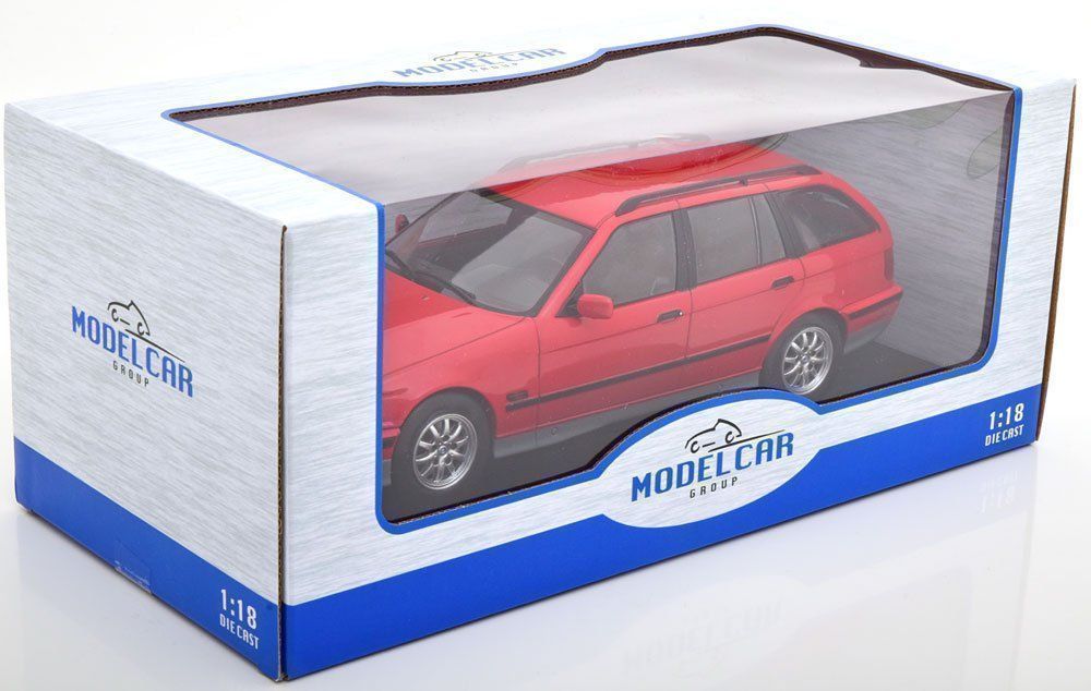 BMW Modellini d'auto: BMW 3ER E36 TOURING 1995 ROT 1:18 MCG – Nuovo e nell'imballaggio originale da Suhr venduto da Moebelsiralfred 2