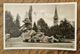 Weltpostdenkmal in Bern 1931