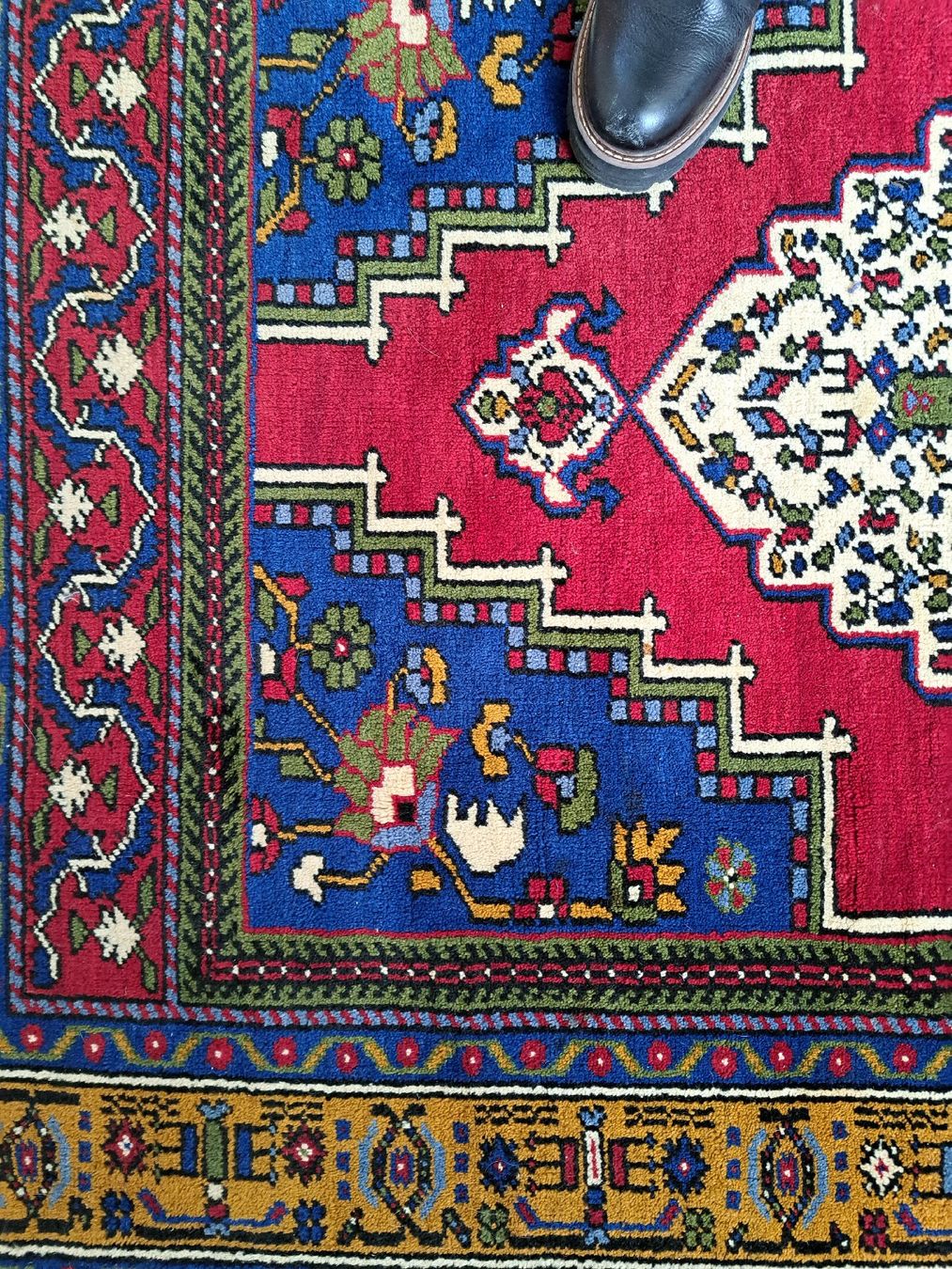 Tapis: Orientteppich, Vintage, – D'occasion à Kölliken par Upcycling-by-Mc-TAM 3