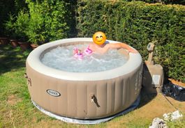 Aufblasbarer Intex Whirlpool PureSpa Pool