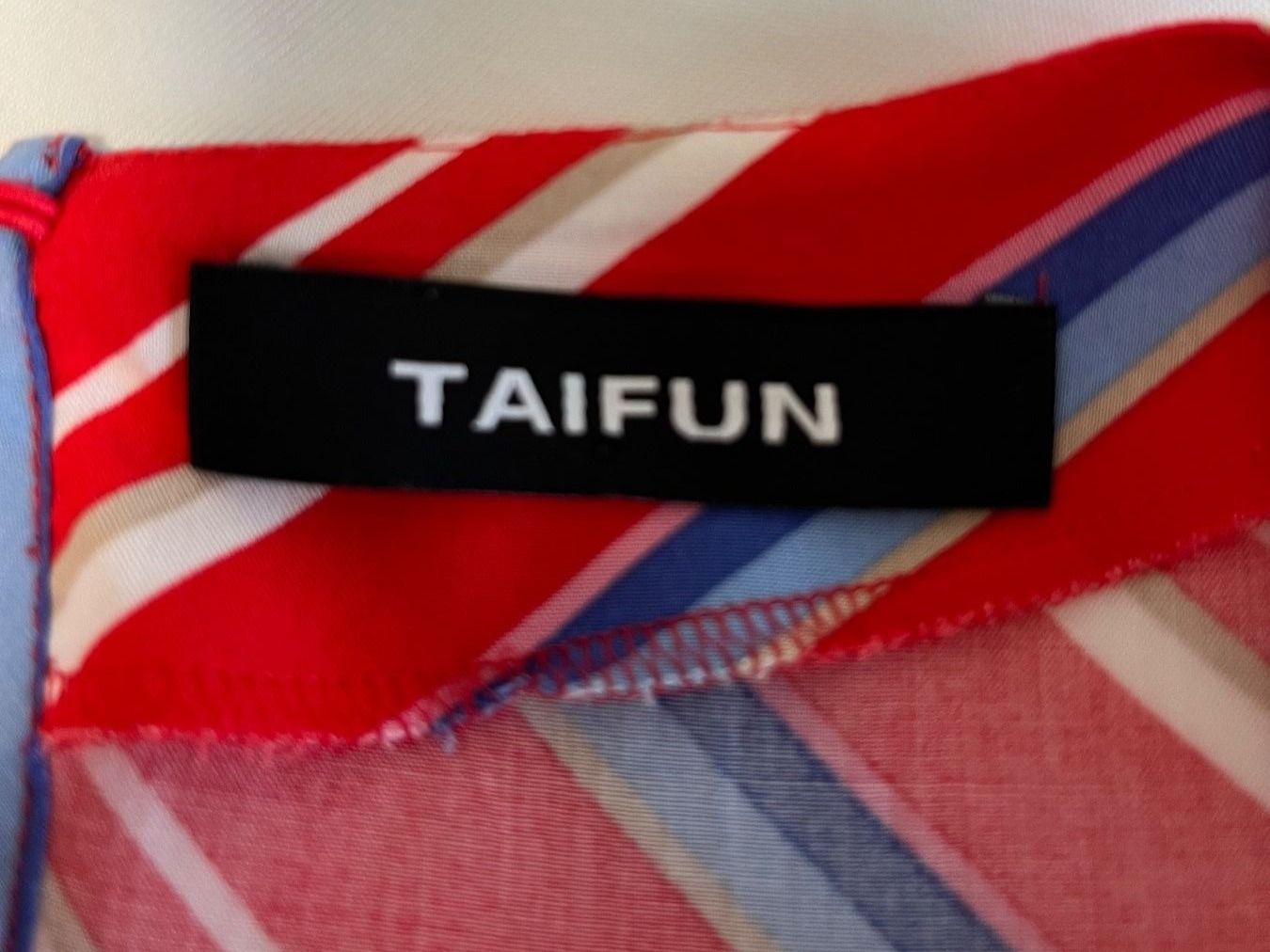 Taifun Camicette: Taifun, Bluse, kurzarm, gestreift – Usato da Kloten venduto da SANTALA23 2
