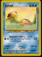Swinub Neo Destiny 84/105 Pokemon EN Unlimited