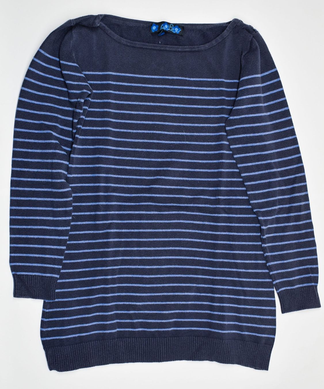 Maglioni & Felpe: dünner gestreifter Wollpullover Damen ha:Lu (retro) – Usato da Biel/Bienne venduto da tim_pww5