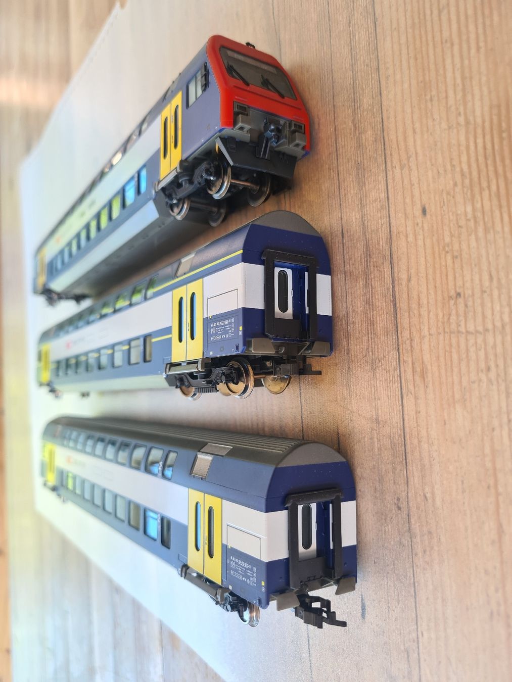 Fleischmann Trains électriques: Fleischmann SBB DPZ ohne Lok – D'occasion à Elgg par Loko12 3