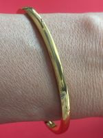 Luxus Elegante Edelsthal Armreif Armband Farbe :Gold