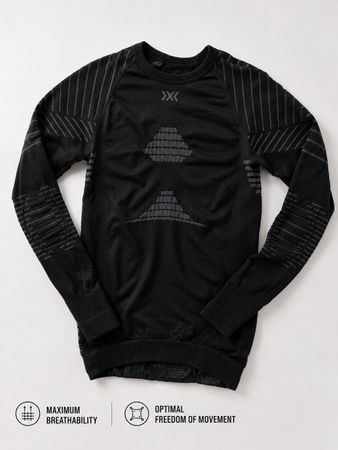 X-Bionic Invent 4.0 Damen Funktionsshirt Langarm Gr. M Black