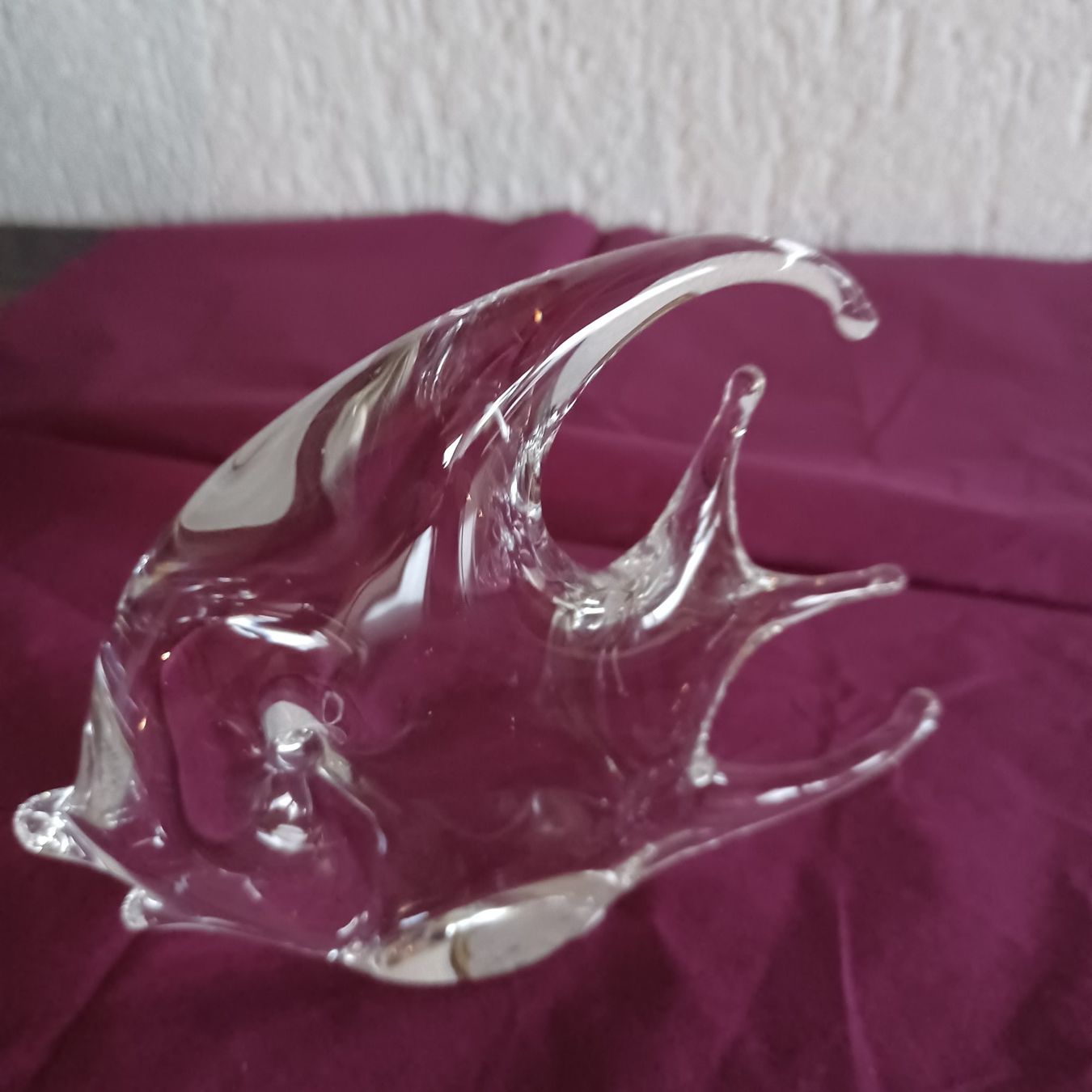 Statuette: schöner schwerer Glasfisch – Usato da Abtwil SG venduto da luupsy
