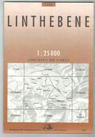 Landkarte Linthebene 1989
