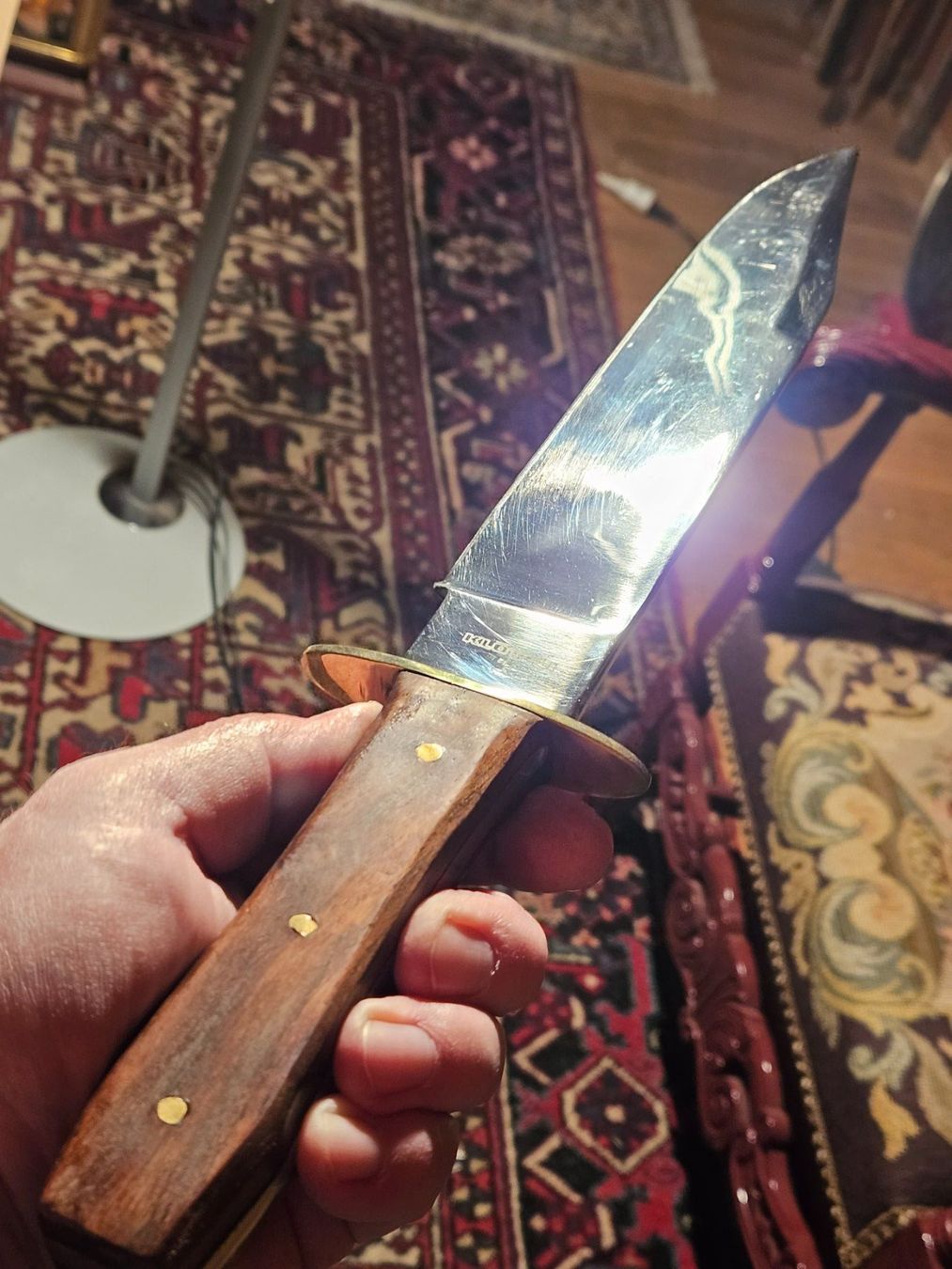 Sonstiges zum Sammeln & Seltenes: BOWIE KNIFE / KLÖTZLI / GROSSE 2 STÜCK. – Neu (gemäss Beschreibung) aus Maschwanden von OliverM05 7