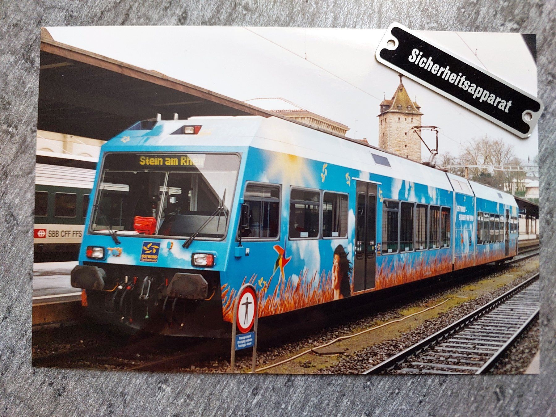 Ansichtskarten: "Ostwind" Triebwagen - Foto – Gebraucht aus Schönenwerd von Steidi