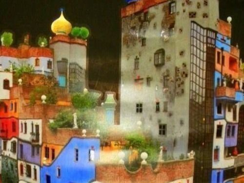 Grafiken & Lithographien: Bild Siebdruck Hundertwasser – Gebraucht aus Wettswil von ann_hd9g 2