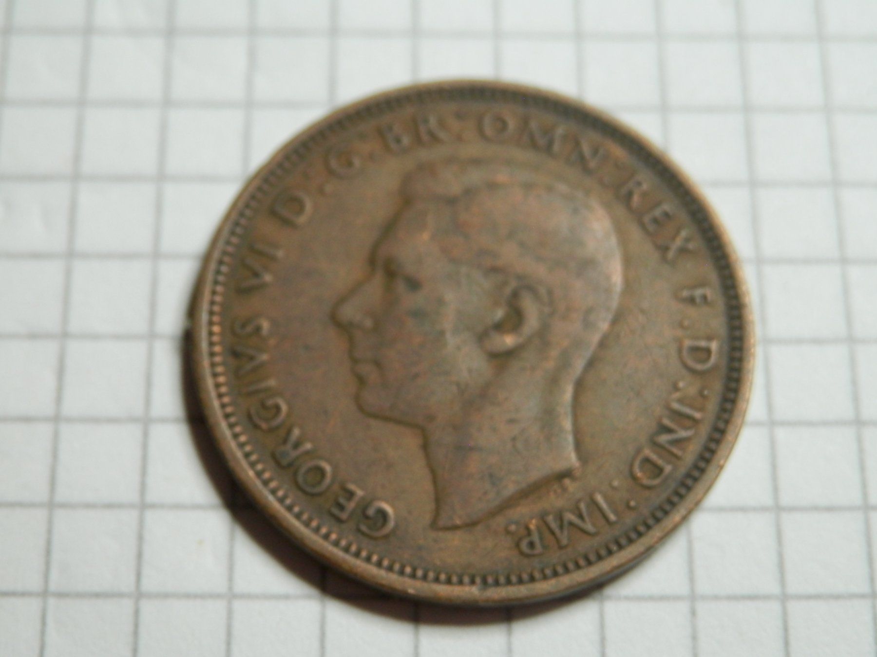 Tutti le monete: Großbritannien ½ Penny, 1944 – Usato da Weiach venduto da weiach81 1