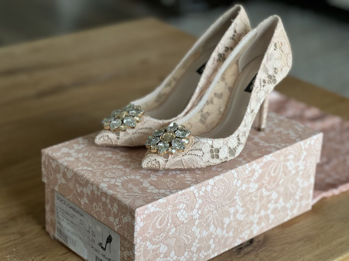 Dolce & Gabbana Scarpe da donna: Dolce Gabbana Rainbow Spitzen Pumps – Usato da Vogelsang AG venduto da Hedgehog_1985 3