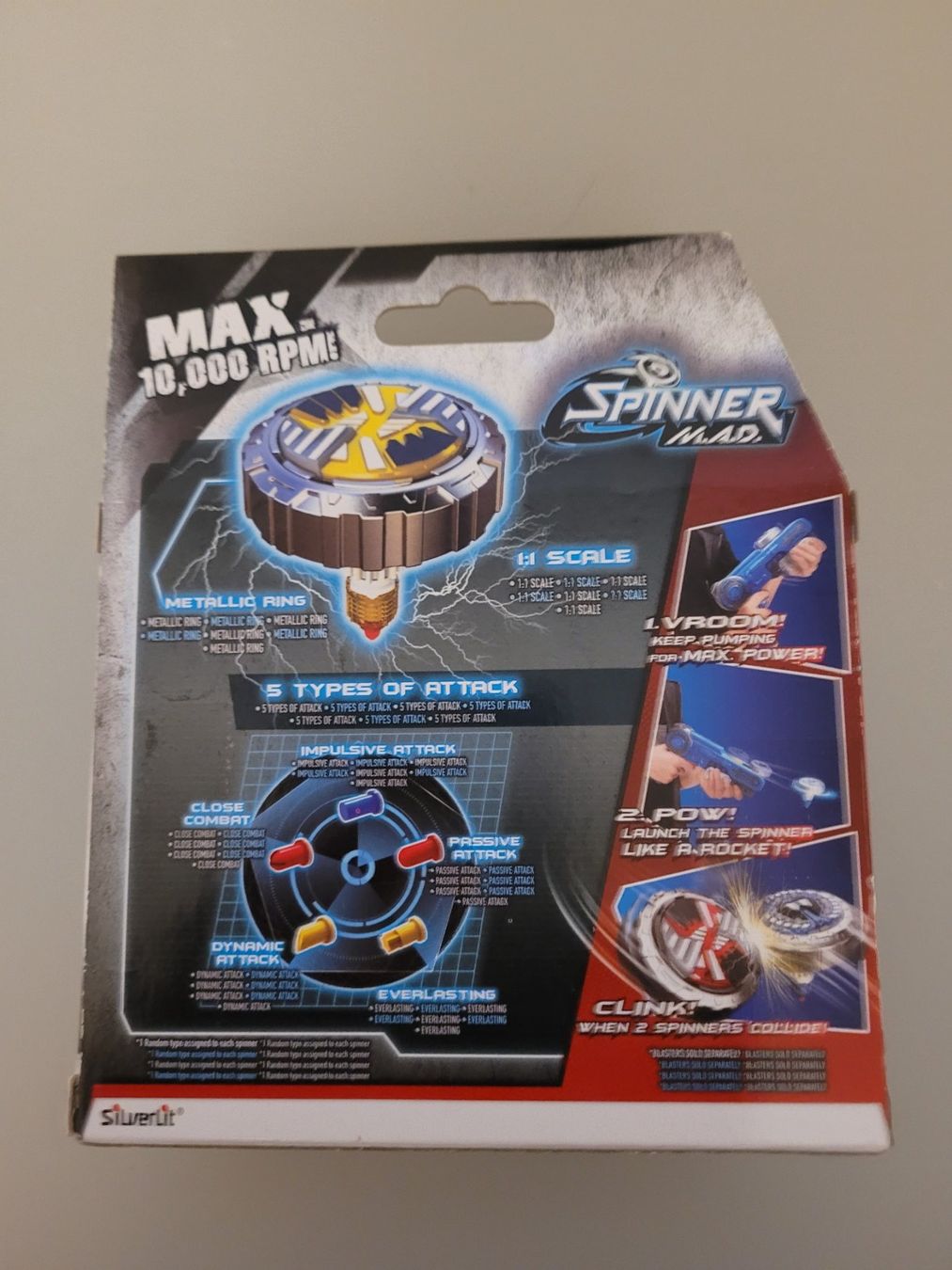 Giochi: Spinner MAD × 1 Randoom  mit Led 10 inklusive – Nuovo e nell'imballaggio originale da Oberuzwil venduto da aseinkaufswelt 2