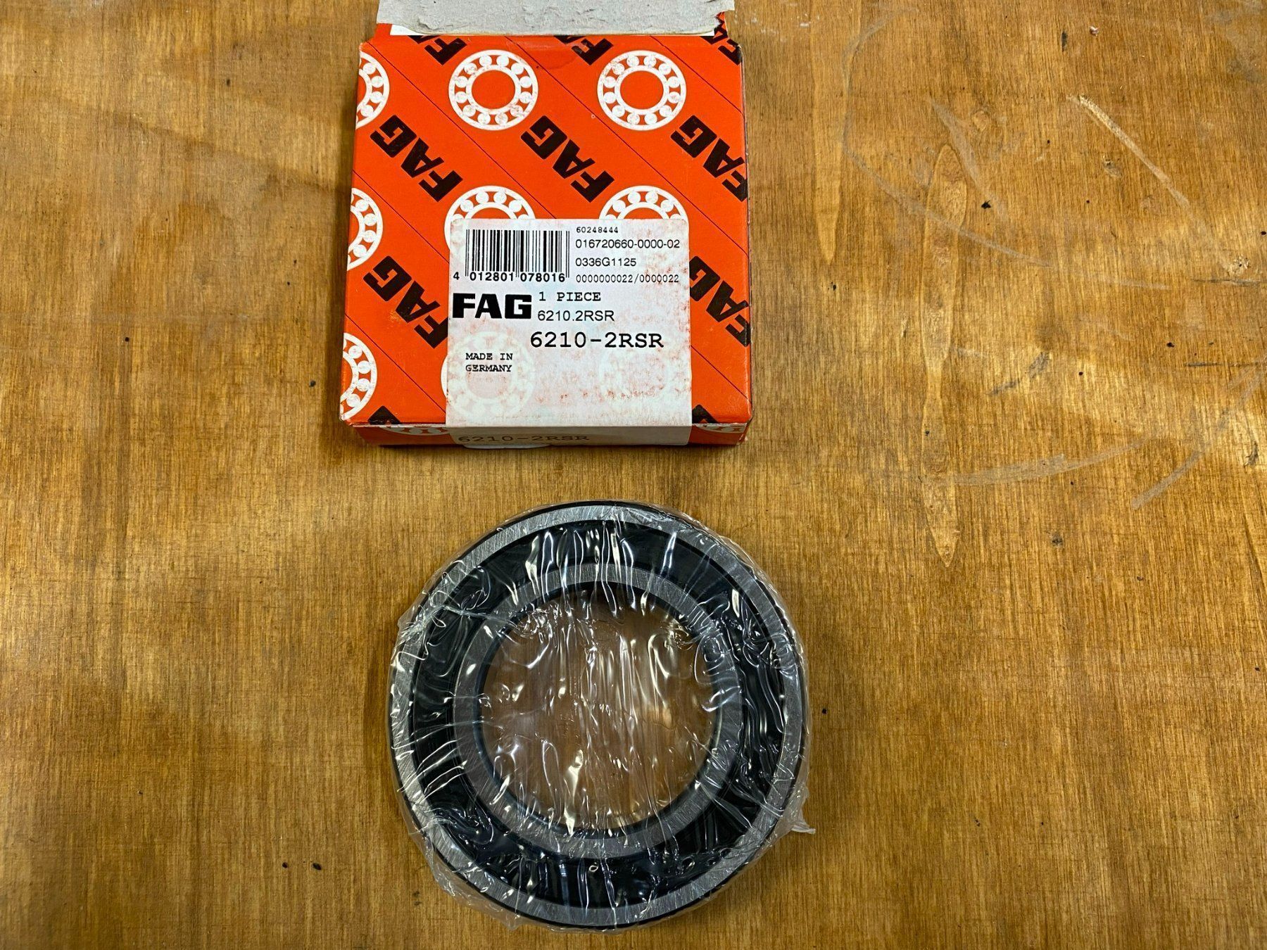 Cuscinetti a sfere: FAG Rillenkugellager 6210-2RSR – Nuovo (secondo la descrizione) da Rehetobel venduto da 503sachs503