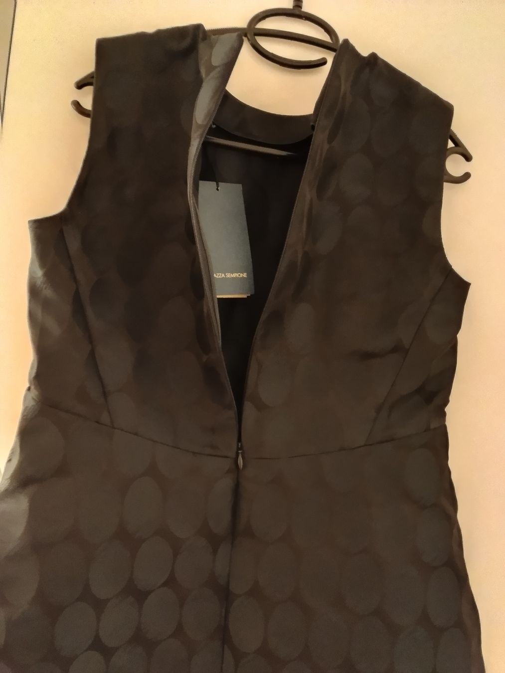 Blusen: Blouse neuve, S/36, Piazza Sempione, sans manches, polyester – Neu und originalverpackt aus Neuchâtel von Virgule50 2