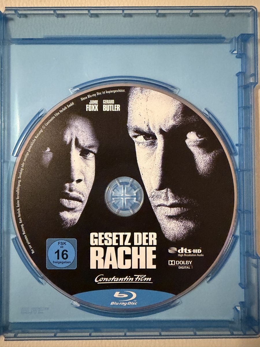 Tutti i DVDs: Blu-ray Gesetz der Rache  – Usato da Rorschach venduto da mar_nl6c 1