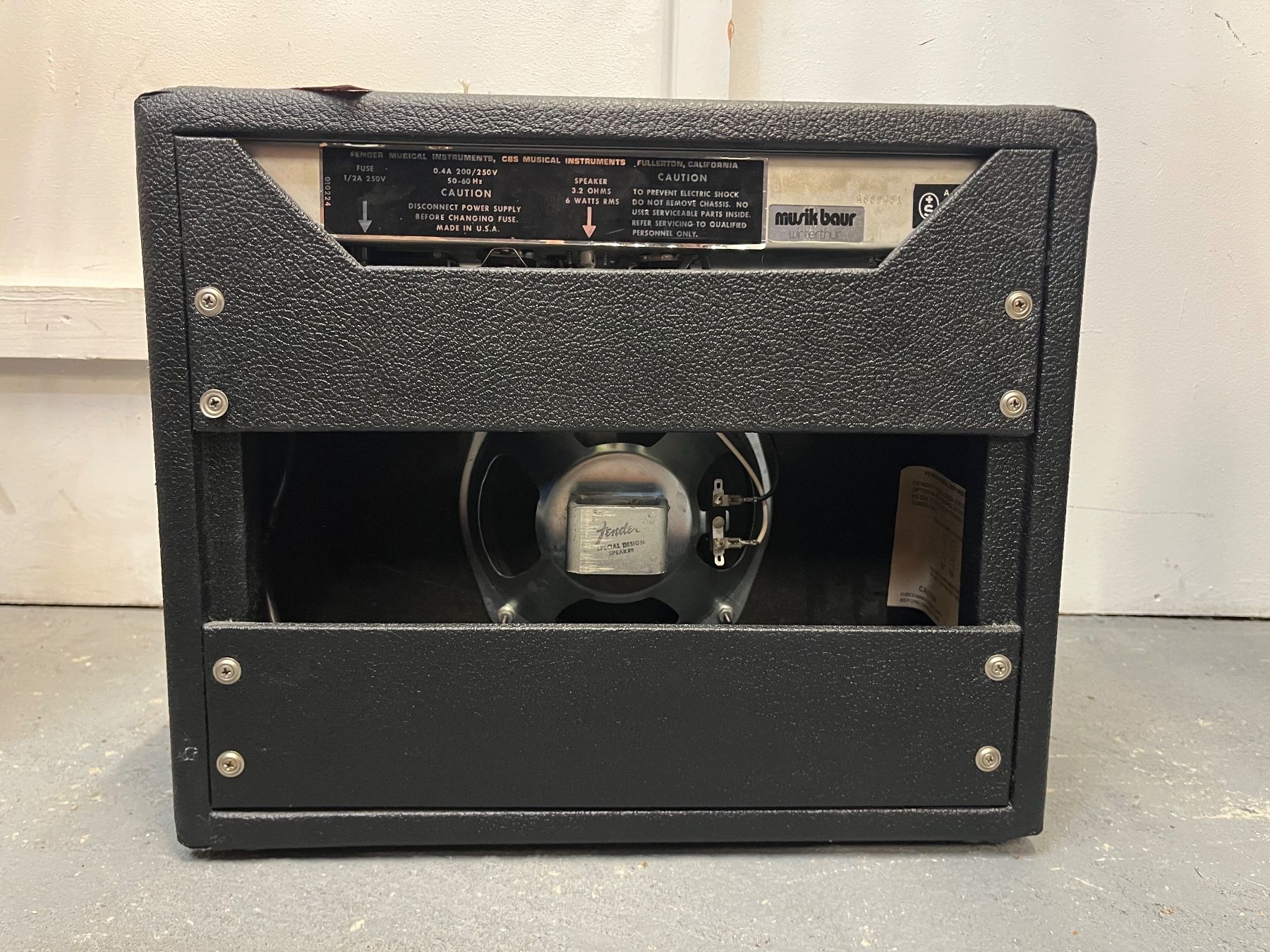 Fender Amplificatori: Fender vintage Champ Silverface 1978 – Usato da Sierre venduto da Prog_fazz 6