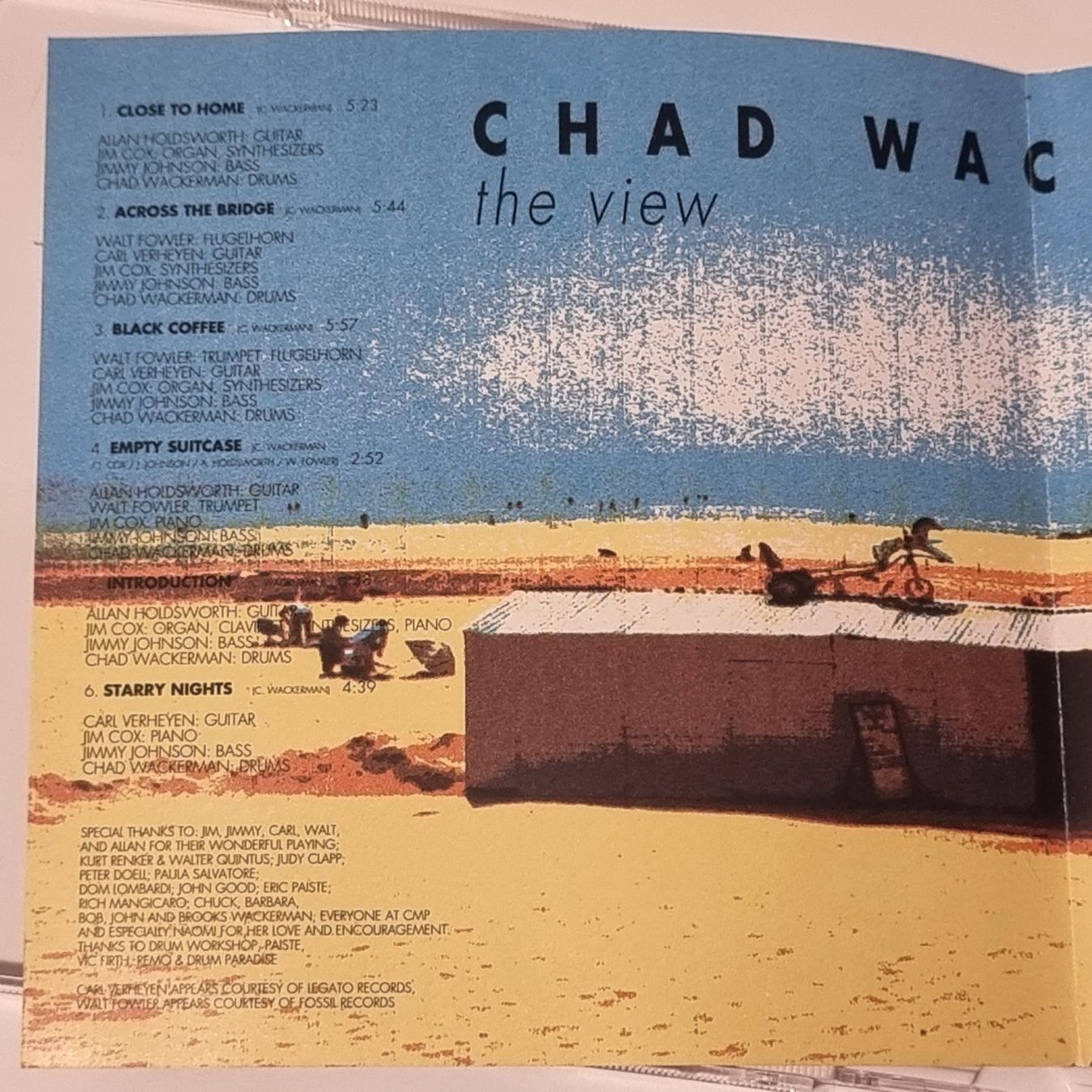 CD: Chad Wackerman - The View, CD mit Allan Holdsworth – Usato da Villigen venduto da Tschachtlan 4