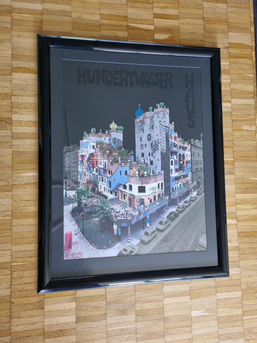 Foto & Immagini: Hundertwasser Bild, gerahmt – Usato da Uster venduto da Worm