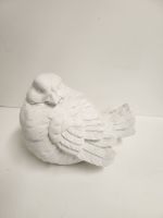 Dekofigur Vogel weiss Shabby Chic Vintage 20cm  🐦