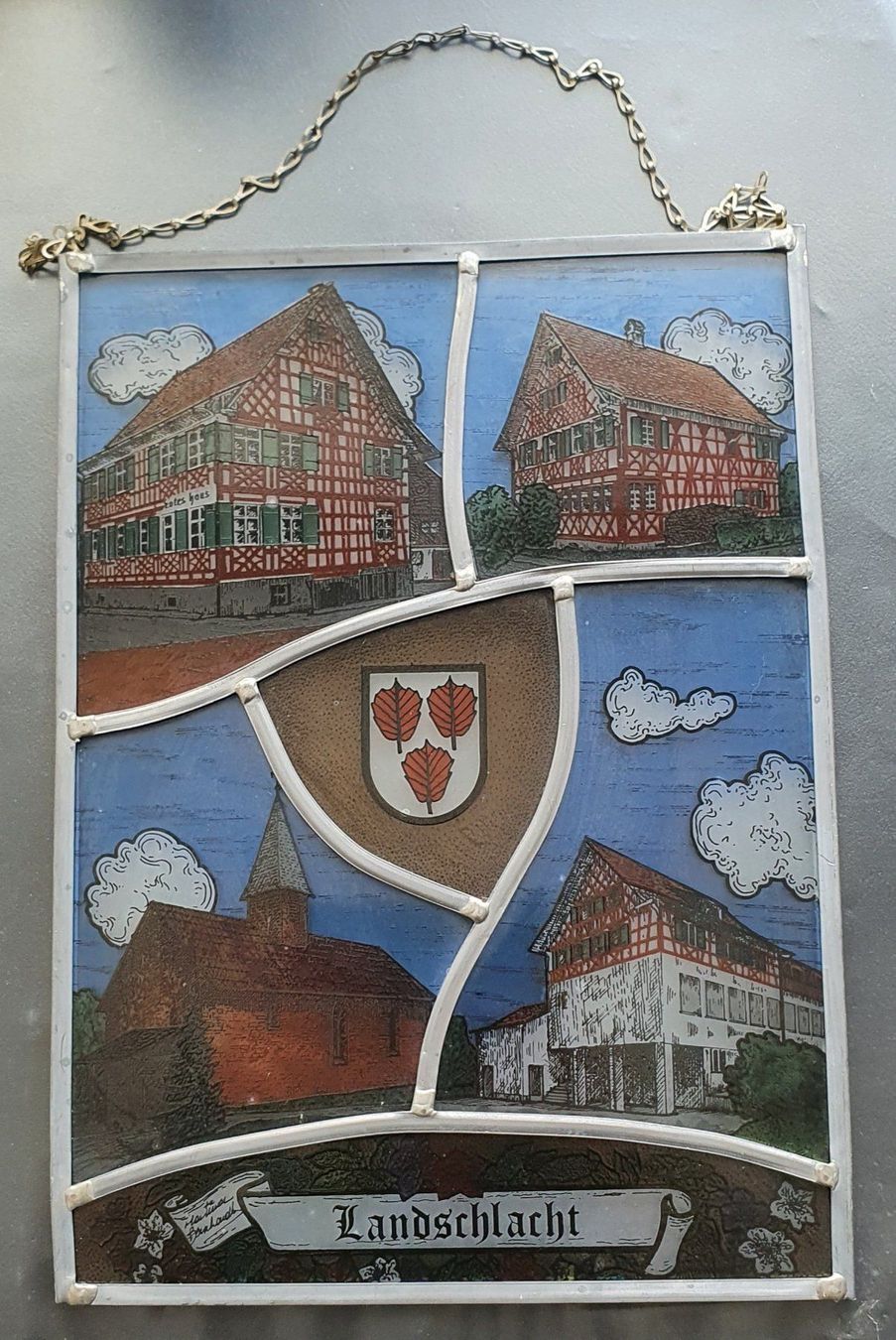 Sonstige Antiquitäten & Kunst: Glasmalerei - Gemeinde Landschlacht – Gebraucht aus Kreuzlingen von Rschweiz1