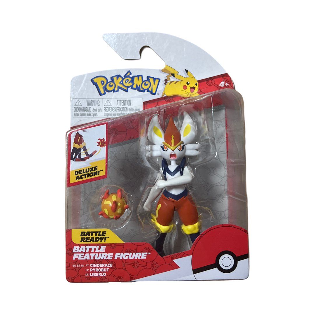 Pokémon Figuren: Pokémon Battle Feature Figure - Cinderace – Neu und originalverpackt aus Niederglatt ZH von RWOG
