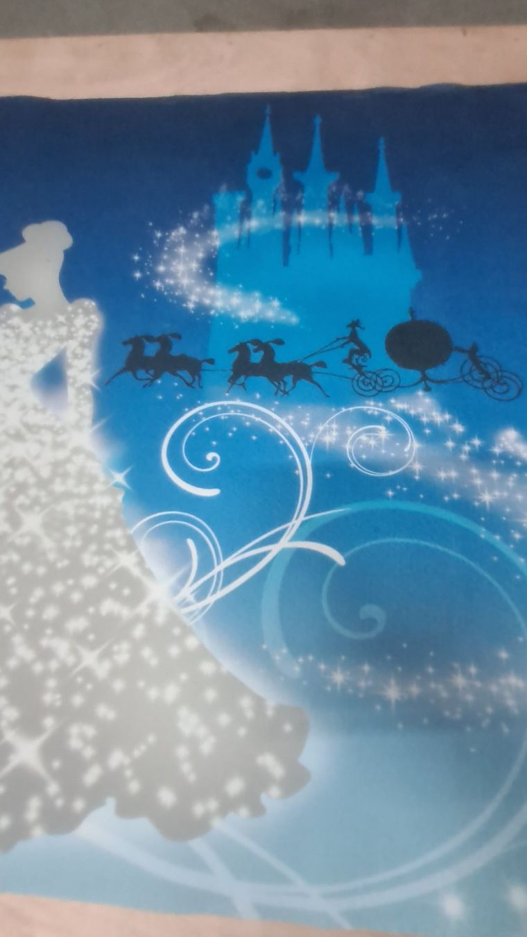 Teppiche: rutschfest Cinderella Kinderteppich 120x80cm – Neu (gemäss Beschreibung) aus Uerkheim von Kaufoption 2