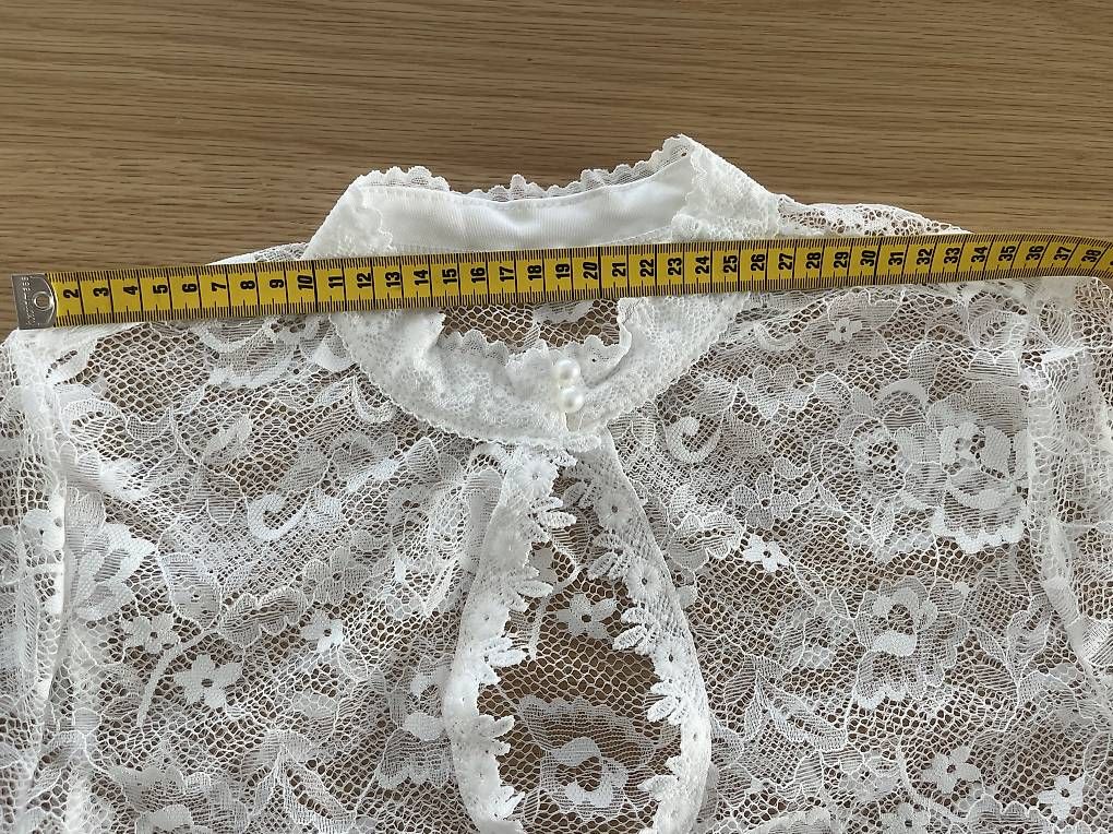 Camicette: Dirndlbluse weiss ca. Gr. L Oktoberfest – Nuovo (secondo la descrizione) da Reinach BL venduto da present4you 2